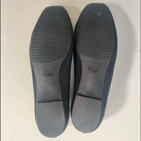 Stuart Weitzman Black Tulipbow Flats - Picture 5 of 6